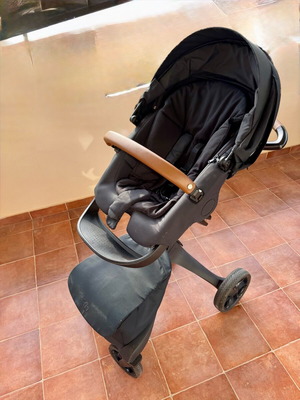 Stokke Xplory X καρότσι και Port Bebe Rich black customized σαν καινούργιο