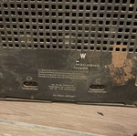 Antique radio used