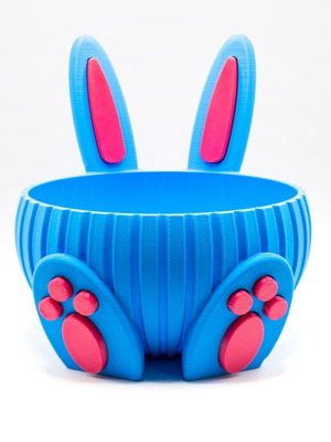 3D Printed Bunny Bowl New, Decorative and Functional