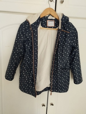 Orchestra children's jacket like new, waterproof, blue, size 7-8 years