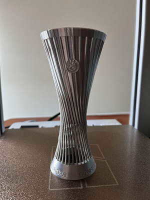 UEFA Conference Trophy Vase new, football decor