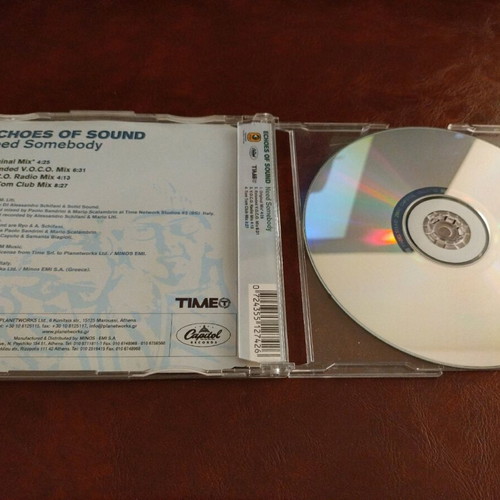 Echoes of sound Need somebody CD like new