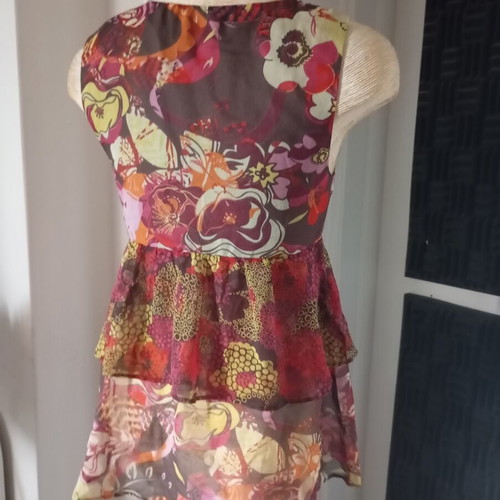 Max & Co silk blouse women's size S like new