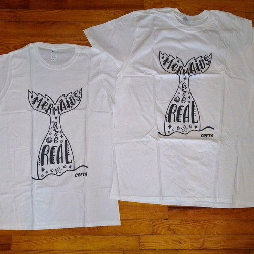 Βαμβακερά t-shirt Gildan καινούργια, πακέτο 2 με δική μας στάμπα