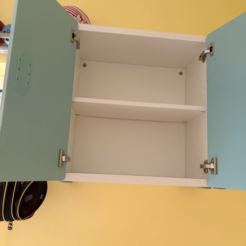 IKEA Stuva Småstad children's cabinets like new, set of 4, white and blue
