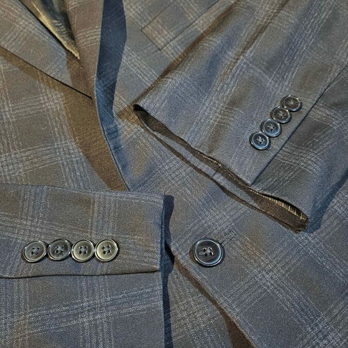 Calvin Klein men's checked jacket used, size L