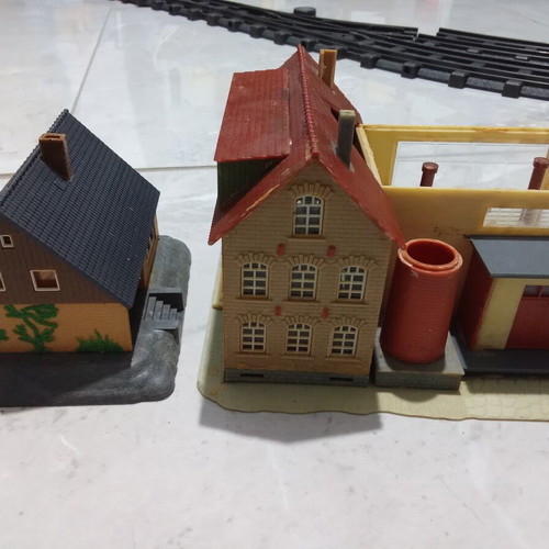 Faller H0 buildings lot of 3 for diorama, brewery and industrial