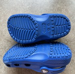 Crocs blue clogs size C8, 24-25