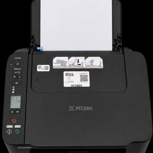 Canon PIXMA TS3750i multifunction printer with Wi-Fi