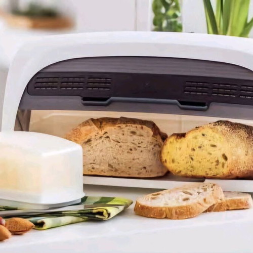 Tupperware Smart Bread Box with Lid new