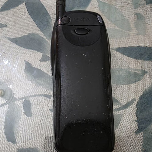 Nokia 7110 vintage mobile phone used, green