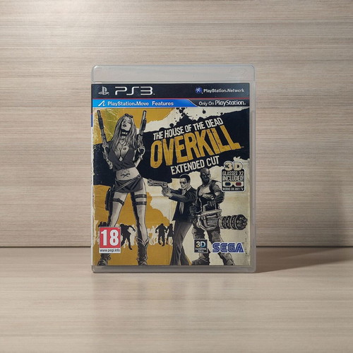 The House of the Dead Overkill Extended Cut PS3 like new, full English version