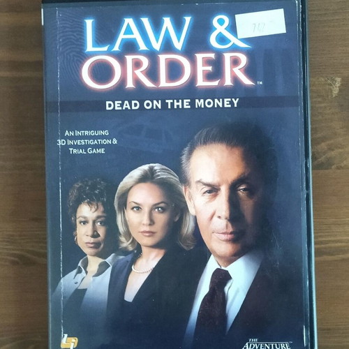 Law & Order: Dead on the Money PC game used