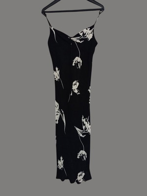 Dress size S, black and white