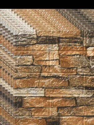 Self-adhesive insulation stone new, 35×35 cm, 3-4mm thick