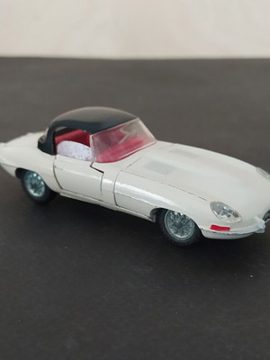 Tekno Jaguar E-Type model car used, 1960s, scale 1:43