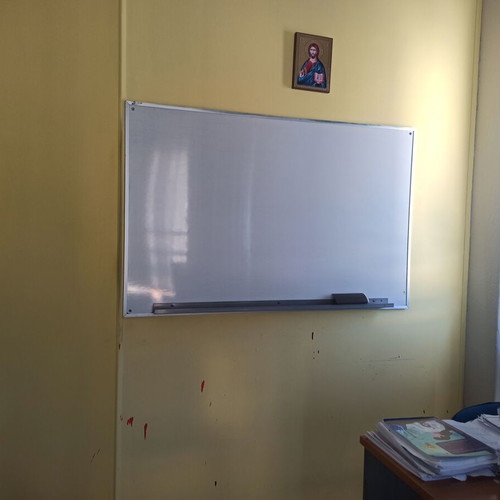 Whiteboard used, 130 x 110 cm