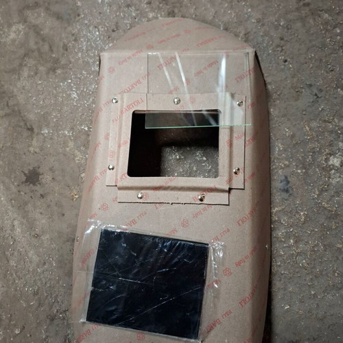 Welding mask new with dark and transparent lenses