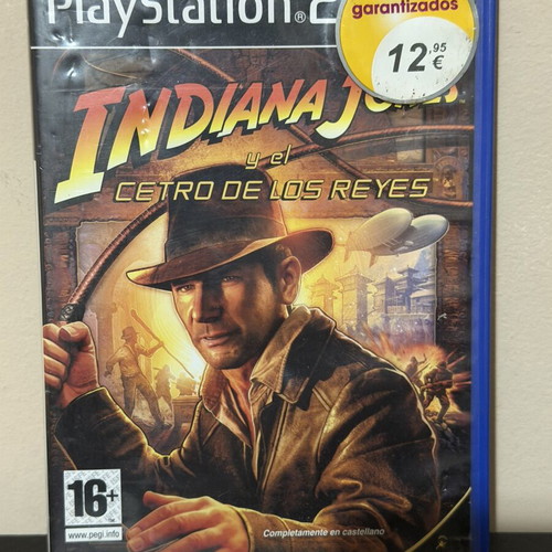 Indiana Jones and the Staff of Kings PS2 game, good condition
