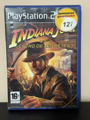Indiana Jones and the Staff of Kings PS2 game, good condition