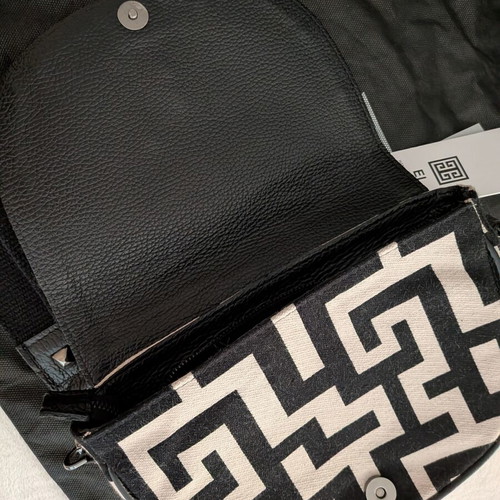 EL bag new crossbody black and white