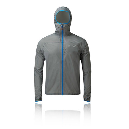 OMM Halo Waterproof Jacket, men's size M, grey
