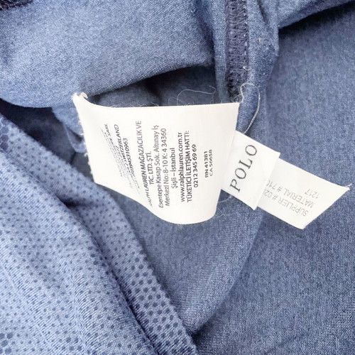 Polo Ralph Lauren T-shirt short sleeve Medium blue and red like new