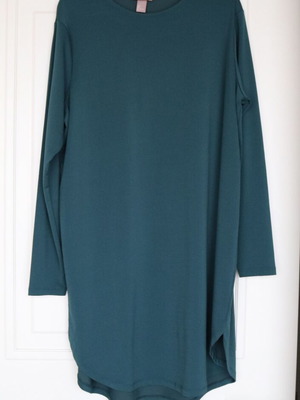 H&M long dress green like new, size L