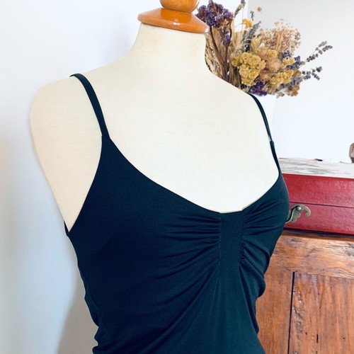 Veloudakis Black Jersey Top like new, size S