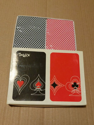 Max Playing Cards double deck new sealed