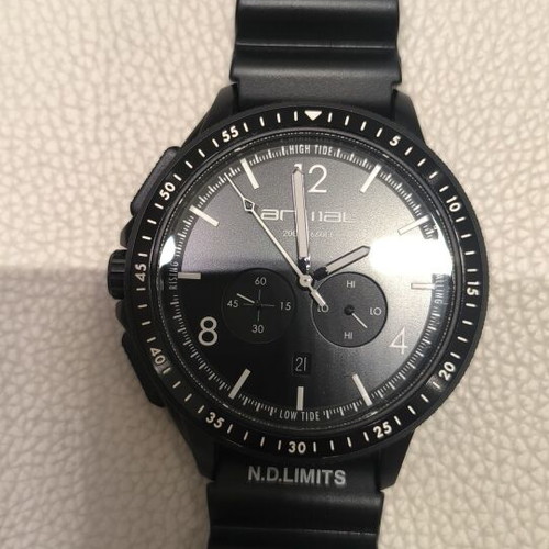 Animal T44 Marine Tide Watch like new, 200ATM, black