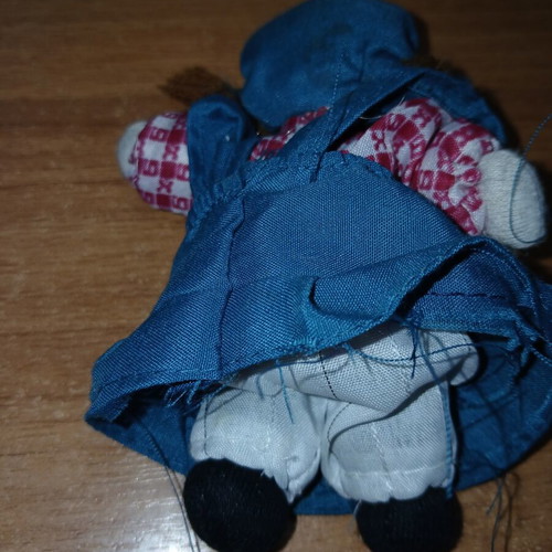 Porcelain doll small, used