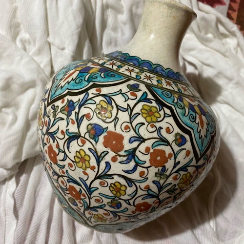 Fantastiko Iznik Vase used, handmade