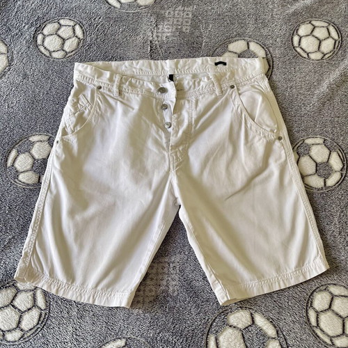 Benetton men's bermuda size M like new, white