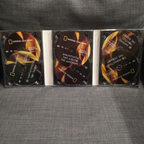 Biblical Apocrypha DVD used, National Geographic, 6-disc set with subtitles