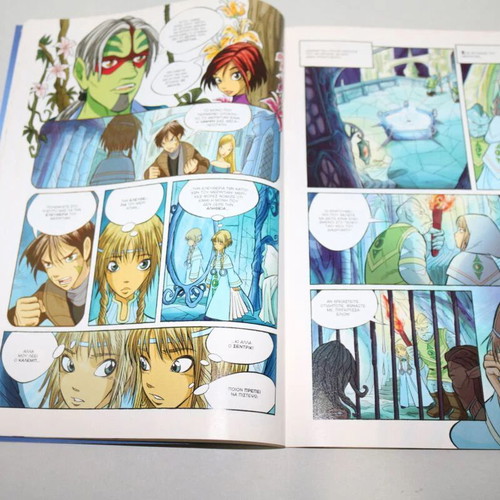 W.I.T.C.H. comic magazine issue 8 used, Greek language