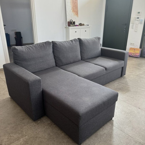 Jysk three-seater sofa with storage and bed function