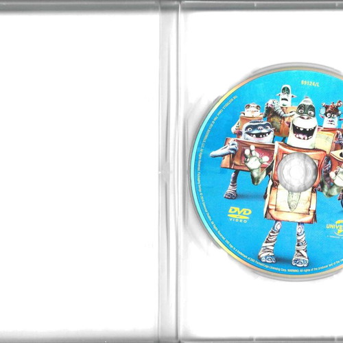 The Boxtrolls DVD used, dubbed