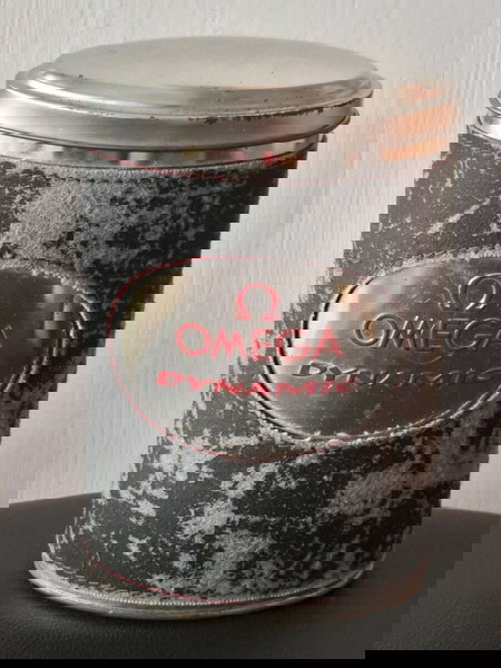 OMEGA Винтидж Динамичен Кутия за Часовници Метална