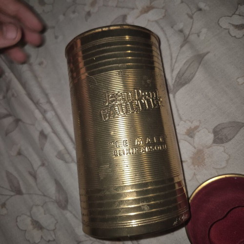 Jean Paul Gaultier Elixir Absolute empty perfume bottle
