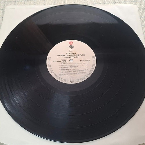 Cocktail Original Motion Picture Soundtrack LP like new, rock