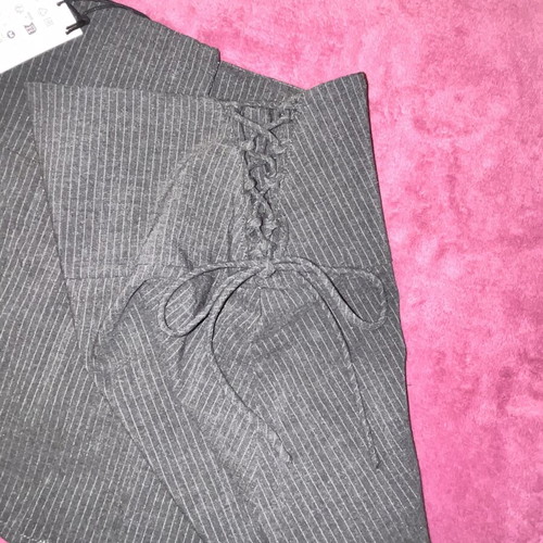 Bershka skirt new, size M 38 10, black and gray