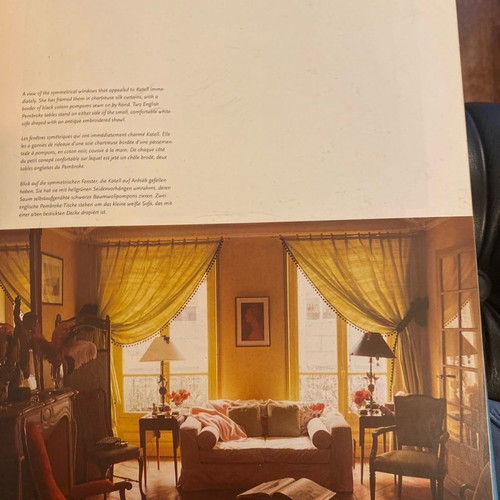 Paris Interiors photo book used with Parisian home interiors