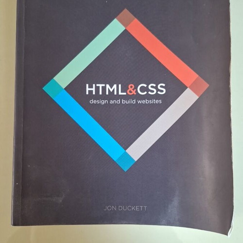 HTML & CSS book used by Jon Duckett