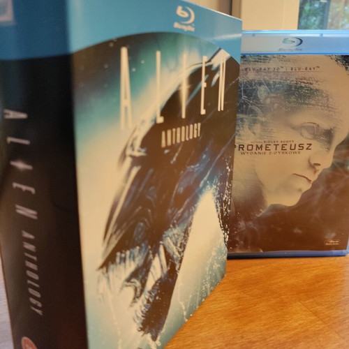 Alien Anthology Blu-Ray with Prometheus 3D, English and Greek subtitles