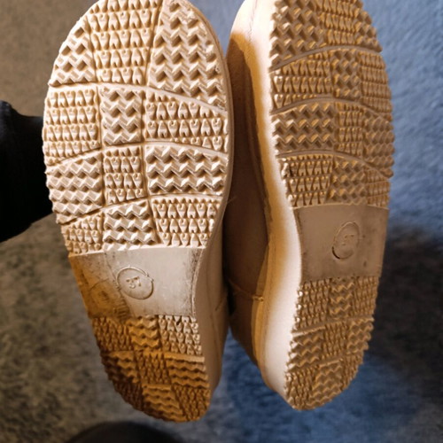 A To Z Greek women's boots used, beige, size 37