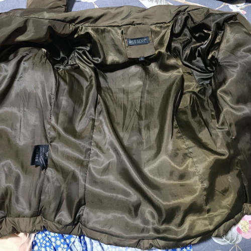 Women's short jacket khaki like new