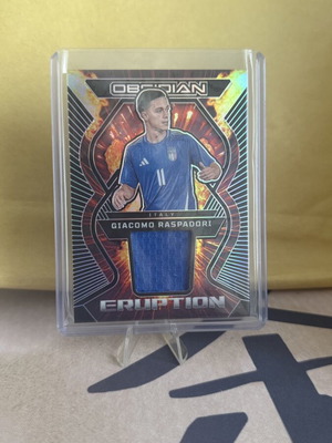Panini Obsidian Raspadori Patch 2023-24 καινούργιο, περιορισμένο 199