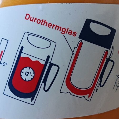 Rotpunkt vintage thermos new from the 70s