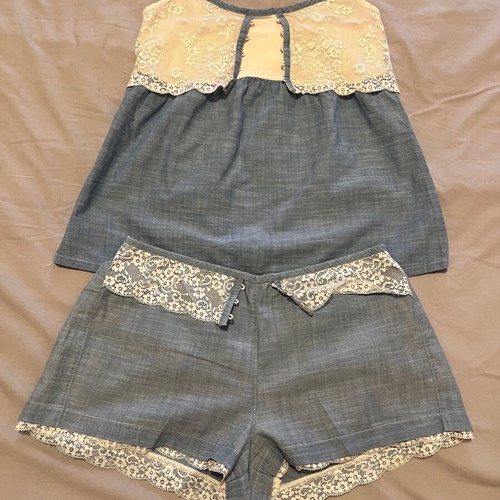 Set of three summer pajamas, two Intimissimi and one Easywear, used